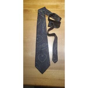 Michael Mcbride Tie 3.15" Glossy Silk Paisley Tie - Stunning